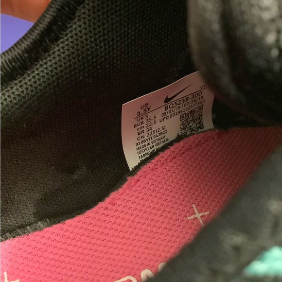 Nike Air VaporMax Flyknit 3 South Beach Kids 3.5y - Picture 9 of 10